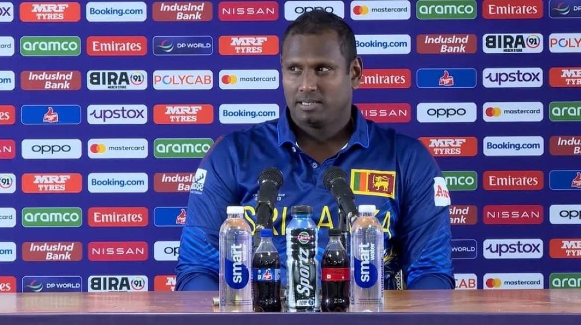 Angelo Mathews Press Conference After Match