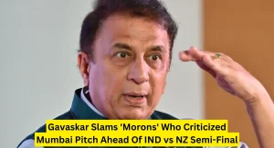 Gavaskar Slams 'Morons' Who Criticized Mumbai Pitch Ahead Of IND vs NZ Semi-Final