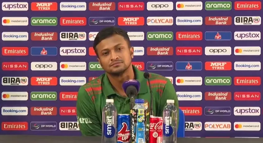 Shakib Al Hasan Defends Decision to Appeal for Angelo Mathews Timed Out Dismissal